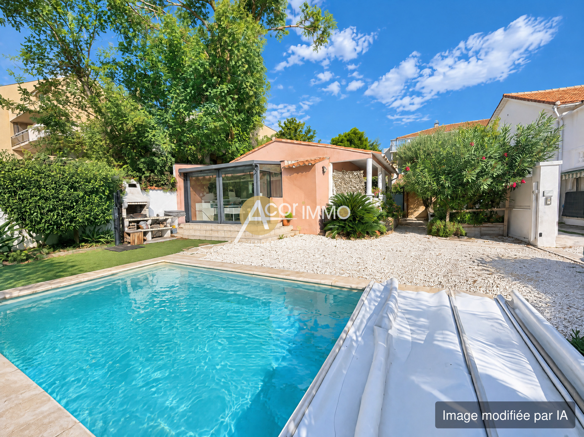 Les SABLETTES-Villa de PLAIN PIED-JARDIN-PISCINE-PARKINGS